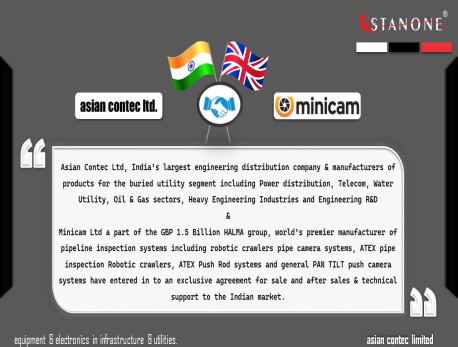 Asian Contec Ltd and Minicam Ltd. announce new distribution partner agreement for India